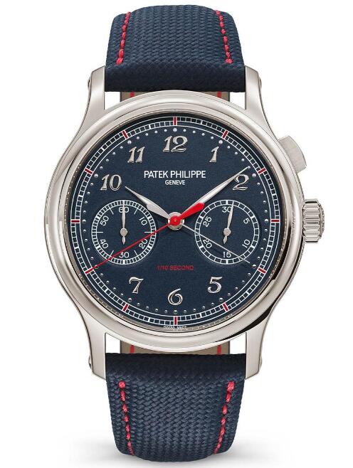 Patek Philippe Grand Complications Ref. 5470P-001 1/10th Second Monopusher Chronograph Replica Watch 5470P-001 - Click Image to Close
